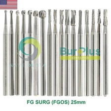 Wave Dental Oral Surgical Bur Tungsten Carbide Midwest Friction Grip FGOS 25mm