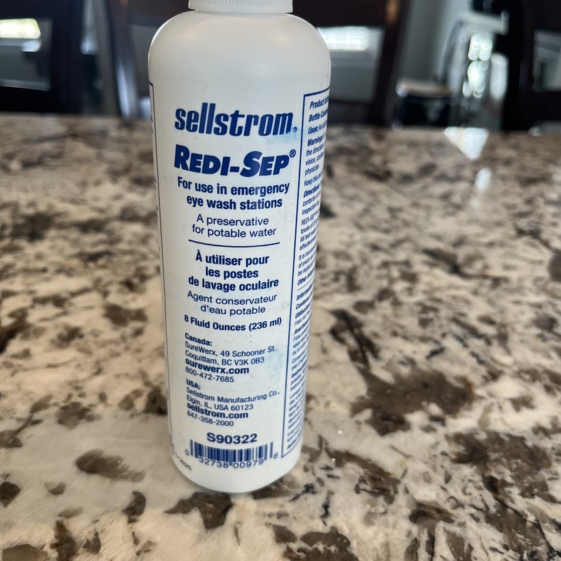 Sellstrom S90322 Manufacturing 2053 Redi-Sep Additive Eye Wash