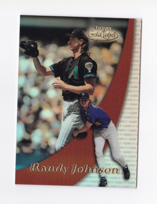 2000 Topps Gold Label Class 3 #59 Randy Johnson Arizona Diamondbacks