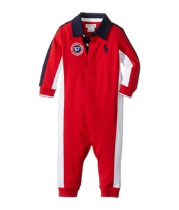 white ralph lauren baby grow