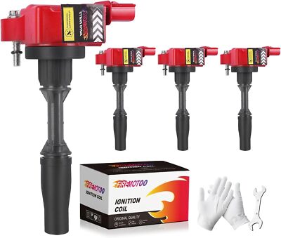 4x Ignition Coil UF680 For Chevrolet Traverse Buick Envision L4 2.0L 2013-2015
