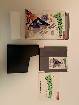 Bugs Bunny Crazy Castle Nintendo NES Original Genuine Game
