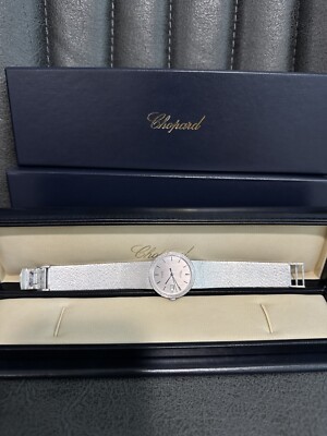 Chopard Genéve, Swiss Made,   Herren Quarz 750er Weissgold
