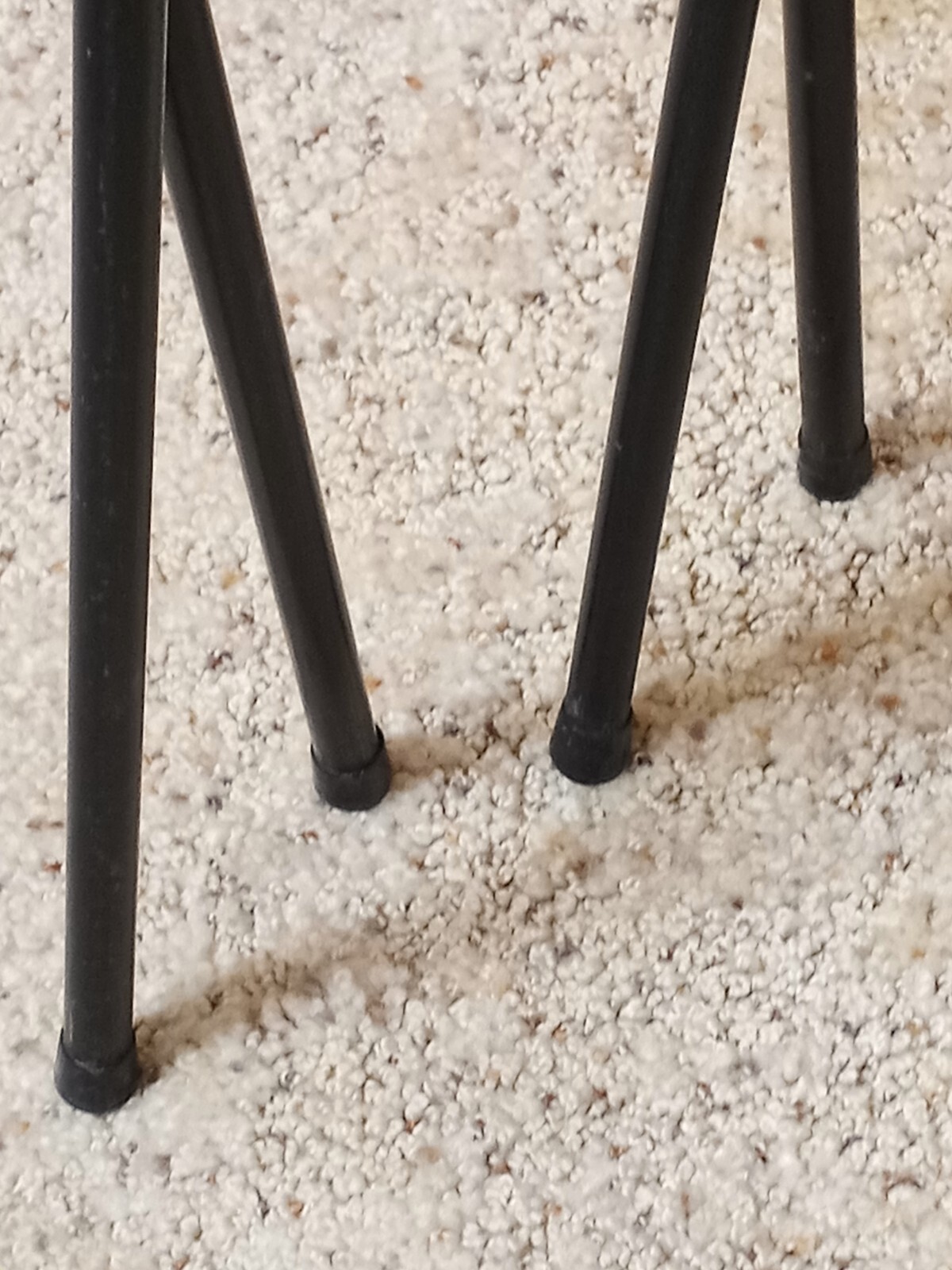 2 Vtg FOLDING METAL TV TRAYS 13"X18" 1950s MCM QUAKER eBay