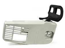 Coperchio laterale + meccanismo freno adatto per Stihl 020T MS200T chain sprocket cover