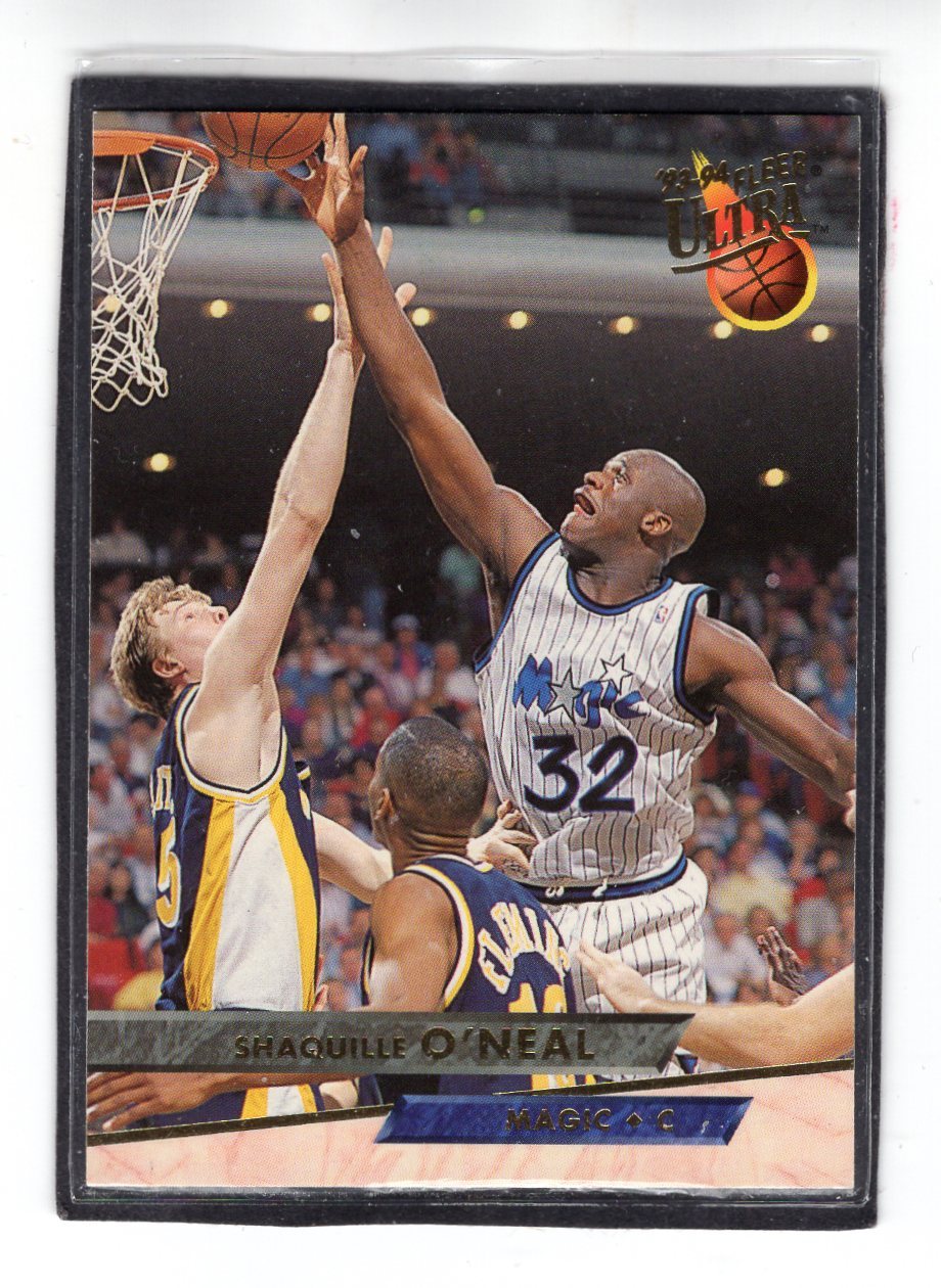 199394 SHAQUILLE O"NEAL Fleer Ultra Basketball Card 135 Orlando