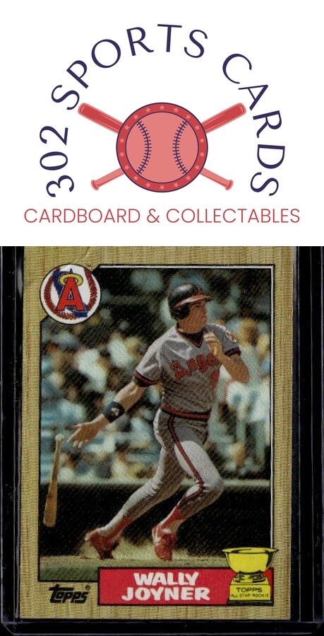 1987 Topps #80 Wally Joyner Error Card - No Back | eBay