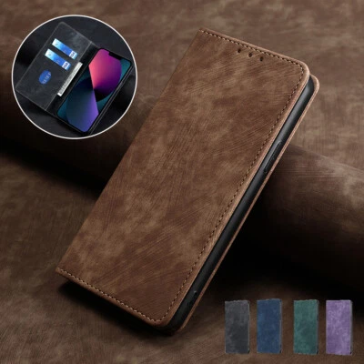 Für Google Pixel 10 9 8 7 6 Pro 6a 5 5a 4 4a 3a 3 Magnetische Klapphülle Cover - Bild 1 von 4