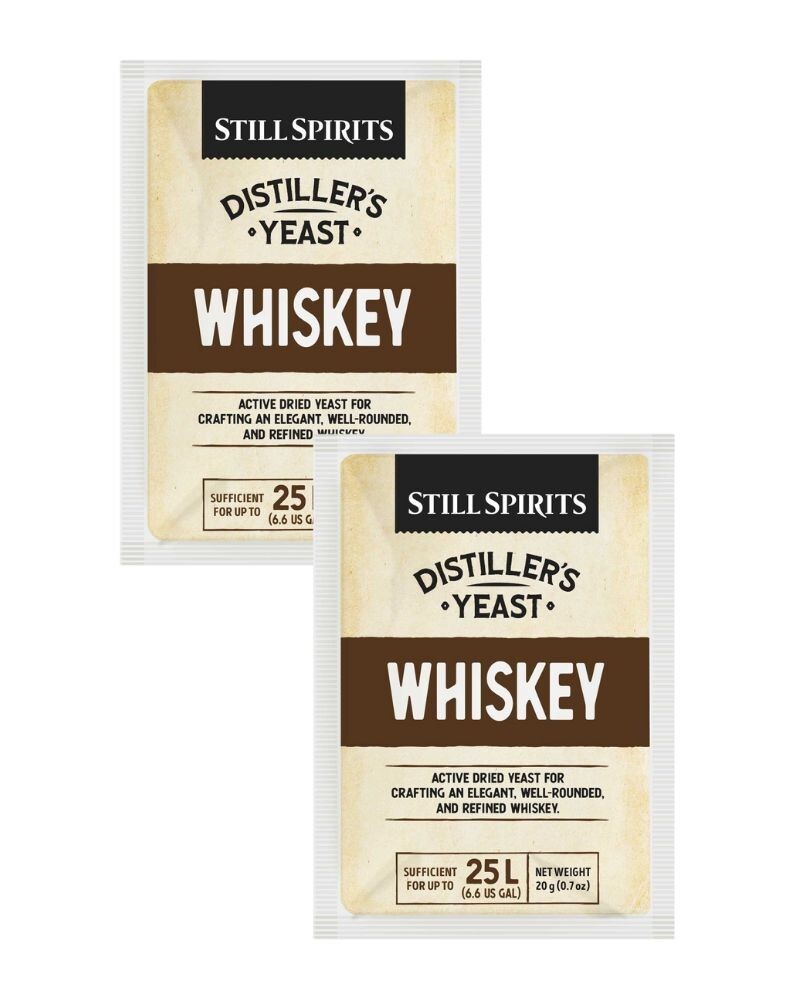 Still Spirits Distillers Yeast Whiskey 2 x 20g Bourbon Whisky Home Brew