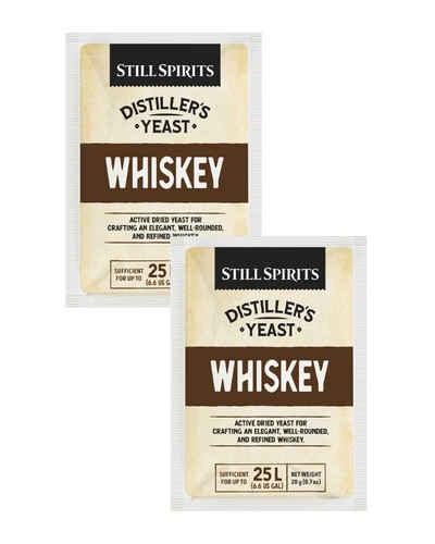 Still Spirits Distillers Yeast Whiskey 2 x 20g Bourbon Whisky Home Brew