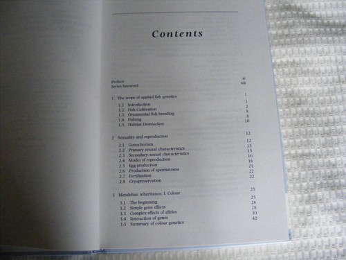 Genetics and Fish Breeding by C. E. Purdom Hardback 277 Page Book 1992 - Picture 5 of 12