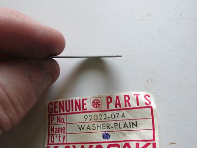 KAWASAKI NOS NEW A1 A7 F5 F8 F9 TRANSMISSION PLAIN WASHER 1966-75