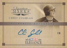 Chris Coghlan 2007 Tristar Elegance Signature Marks autograph auto card SM-CC2