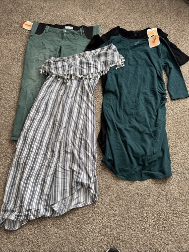 Lot 4 XXL Isabel Maternity Clothing Dresses & Pants #25