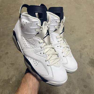 Sz 11.5 - Nike Air Jordan 6 Retro - Midnight Navy - Pre Owned - No