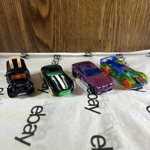 Lot 4 Hot Wheels Vehicle Car Lot of 4 Toaster Van, Race Cars, and more