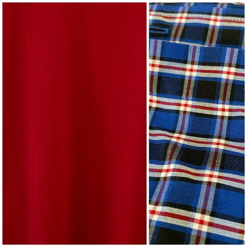 ROWM Camisa Para Hombres XL Lote A Cuadros Azul Botones Bolsillo Oficina Trabajo Preppy Carrera - Imagen 13 de 19