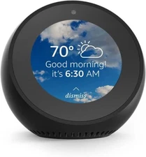 NEW Amazon Echo Spot - Smart Assistant Alarm Clock - Black - with Alexa