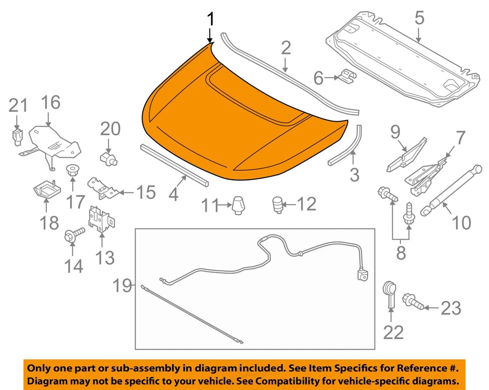 Used Hood fits: 2016 Land rover Discovery sport  Grade A Foto 3 de 4