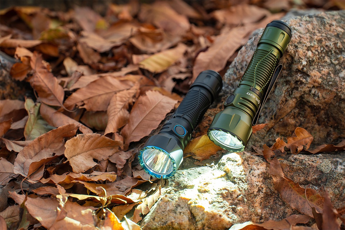 Olight Javelot Long Range Outdoor Flashlight w/Holster, 1350