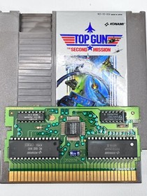 Top Gun 2 The Second Mission ORIGINAL Nintendo NES GAME Authentic