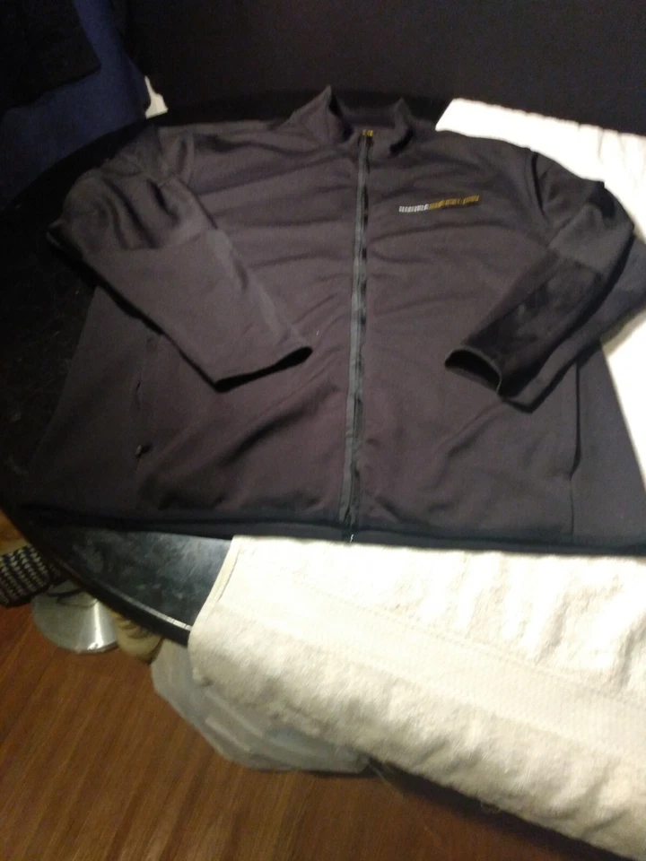 Chaqueta deportiva de calentamiento negra Nautica Competition para hombre, talla XXL Foto 2 de 4