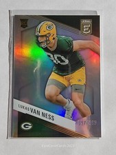 2023 Donruss Elite Lukas Van Ness RC #162 S/N 697/999 Green Bay Packers 