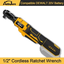 1/2" Cordless Ratchet Wrench for Dewalt 20V Battery Electric Ratchet Wrench