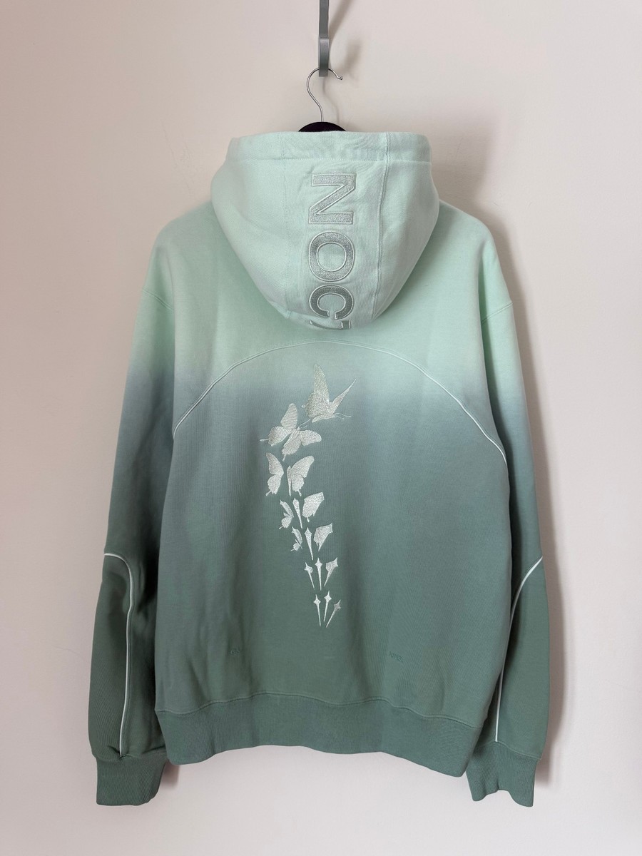 Nike NOCTA Butterfly Hoodie - Size Large - Mineral Blue - HV2926