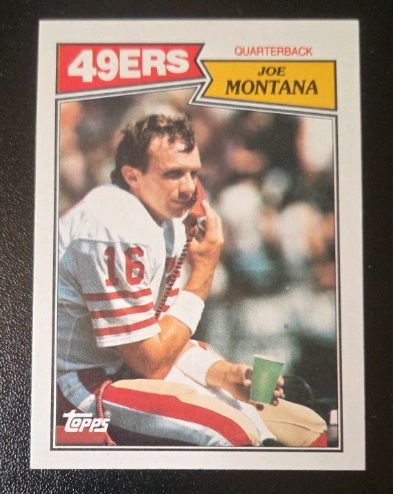 1987 Topps - Joe Montana #112 EX/NM Clean Well Centered Sharp Looks Great!