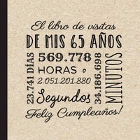 65. Geburtstag GäStebuch: Retro-Deko Originelle Geschenke Fotos &