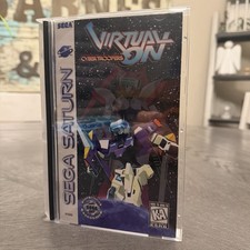 Sega Saturn Virtual On: Cyber Troopers 1996 Complete, Tested