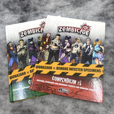 Zombicide Compendium #1 & #2 Hardback Book Guillotine Games