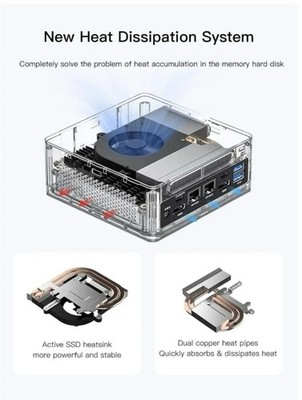 MINISFORUM Venus NAB9 Mini PC, 32GB RAM ITB, Intel Core i9-12900HK