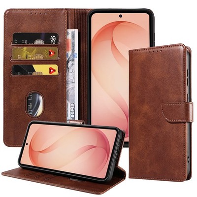 For Samsung Galaxy S26 Ultra S26Case Wallet Leather Card Holder Flip Stand Cover