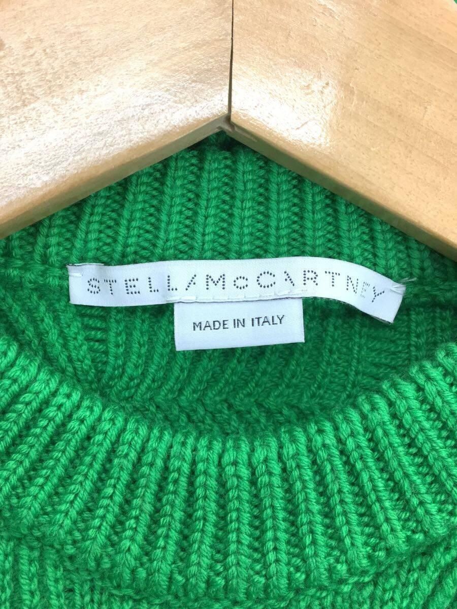 STELLAMcCARTNEY◆pullover damen/セーター(厚手)/36/ウール/グリーン/無地/2021346 Stella McCartney knit sweater pullover damen (thick 36 wool