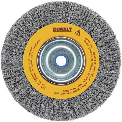 4 Inch Twist Knotted Wire Wheel Brush 5/8 Arbor Angle Grinder - View #3
