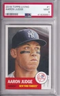2018 Topps Living Set #1 Aaron Judge NY Yankees PSA 9