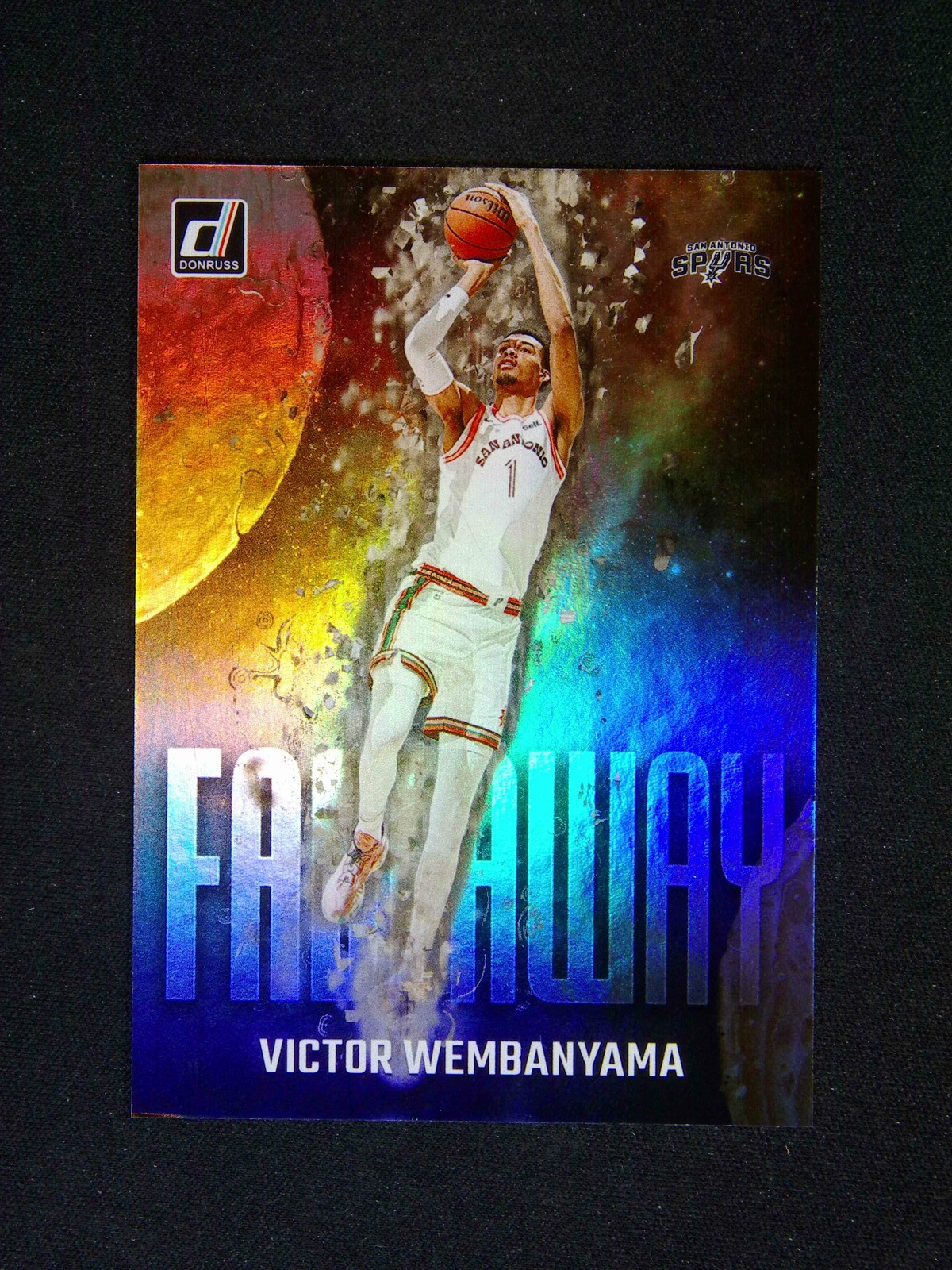 2024-25 Panini Donruss Victor Wembanyama #20 Fadeaway Case Hit SSP