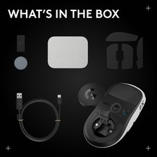 Logitech G PRO X2 SUPERSTRIKE Wireless Gaming Mouse - Rapid Trigger Haptics