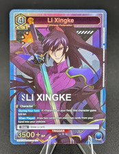 Union Arena Li Xingke UEX03BT/CGH-2-024 SR CODE GEASS: Lelouch V2