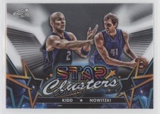2023 Topps Cosmic Chrome Star Clusters Jason Kidd Dirk Nowitzki #SC-8 HOF 1js2