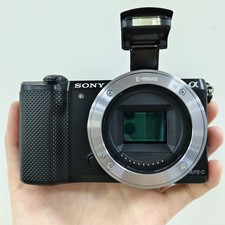 Sony Alpha a5000 20.1MP Camera Mirrorless/Vlogging Camera Body Black - 90% New