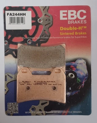 EBC Plaquettes de Freins Avant Pour Moto Guzzi 750 Nevada Classique (2004 2015) - Photo 1/4