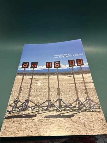 Depeche Mode The Singles Tour 86-98 USA Program Tour Book Concert Anton Corbijn