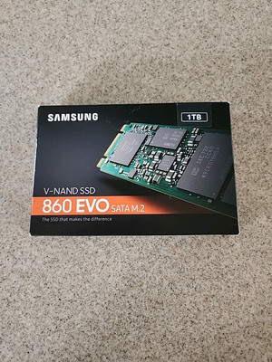 Samsung SSD V-NAND 860 Evo 1TB SATA M.2  (SEALED)