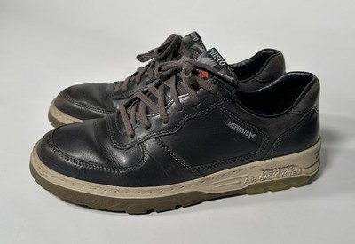 Mephisto Men's Match Runoff Air Jet Walking Shoes Sneaker Dark Gray Leather US 9