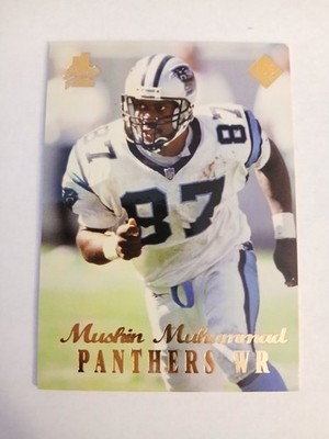 1998 Edge First Place 50 Point #159 Muhsin Muhammad Carolina Panthers