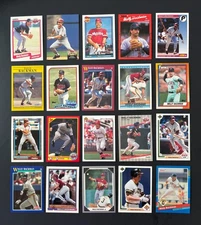 20 CARD LOT OF DIFFERENT WALLY BACKMAN CARDS - MLB - FREE SHIPPING! - #W121425F