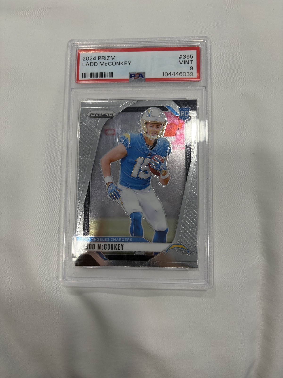 Ladd McConkey #25 2024 Panini Prizm Draft Picks Football Fearless
